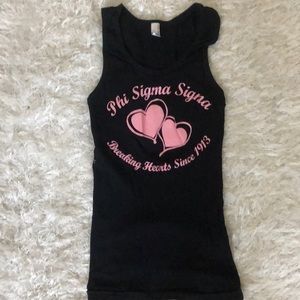 Phi Sigma Sigma Tank top
